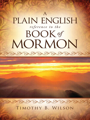cover image of A Plain English Reference to the Book of Mormon